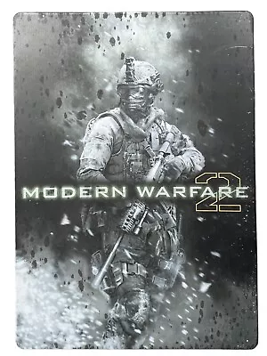 Call Of Duty Modern Warfare 2  Steel Book Hardened Edition Xbox 360 CIB *TESTED* • $17.05