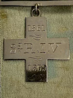 2nd Rhode Island Volunteers 1861 1865Civil War Veterans Medal Second RIV • $299.99