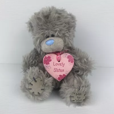 Tatty Teddy Plush Blue Nosed Bear Me To You Carte Blanche Lovely Sister Plaque • $14.71