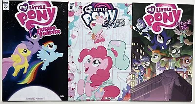 My Little Pony Annual 2014 RI 1:10 Fleecs Variant NM And #35 #51 RI Variant Lot • $16.99