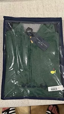 2024 Masters Mens Cashmere Quarterzip Sweater Size Medium NWT • $150