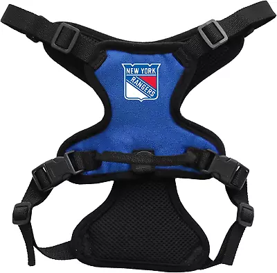 Littlearth Unisex-Adult NHL New York Rangers Front Clip Pet Harness Team Color • $39.84