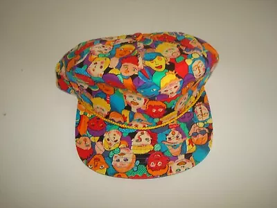 Funny People Cartoon   Beach  Golf Snapback Deadstock Hat Cap Vintage F3 • $22