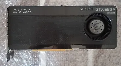 EVGA GEFORCE GTX650 Ti BOOST 2GB GDDR5 DVI/HDMI 02GP43658KR Video Card • $60