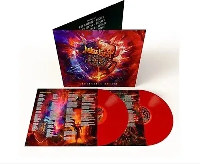 Judas Priest *Invincible Shield *NEW RED INDIE EXCLUSIVE RECORD LP VINYL • $46.88