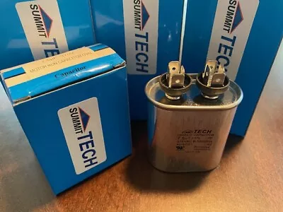  7.5uF  + 5 Motor Run Capacitor Oval 370VAC 50/60hz (NEW) • $10.24