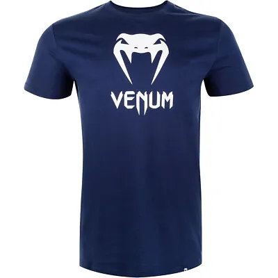 Venum Classic Short Sleeve T-Shirt - Navy Blue • $24.50