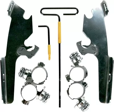 Vulcan & V-Star Trigger-Lock Mount Kit Batwing / Fat / Slim Windshields MEM8982 • $140.95