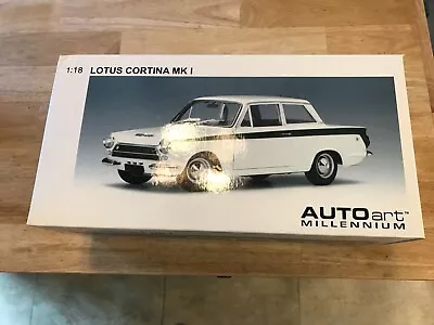 Lotus Cortina MKI Autoart Diecast In Box 1:18 • $99.99