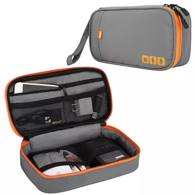 Portable Electronic Accessories Travel CaseCable Organizer Bag(S） • $10.99