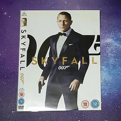 Skyfall (DVD 2013) 007 Bond - Region 2 - DISC AND SLEEVE ONLY NO CASE • £1.25