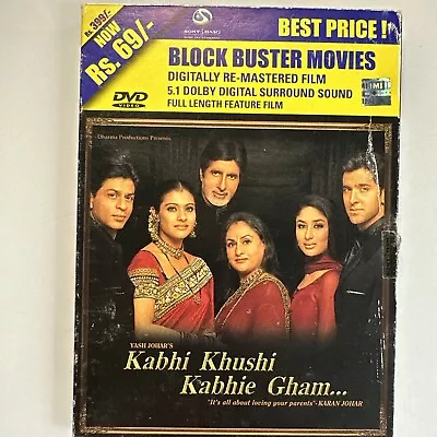 Kabhi Khushi Kabhie Gham DVD • $53.99