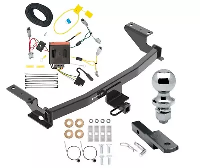 Trailer Tow Hitch For 13-16 Mazda CX-5 Package W/ Wiring Draw Bar + 1-7/8  Ball • $303.82