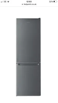 £125 • Buy Hotpoint Fridge Freezer H3T 811I OX 1 (Silver)