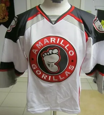 Amarillo Gorillas Chl Youth Minor League Hockey Jersey New! Youth S M L Or Xl • $16.99