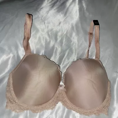 DREAM ANGELS BY VICTORIA SECRET Lightly Lined Smooth Demi Bra Sz 32DDD NWT  • $20