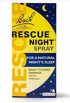 Bach Rescue Night Spray For A Natural Night’s Sleep • £8.99