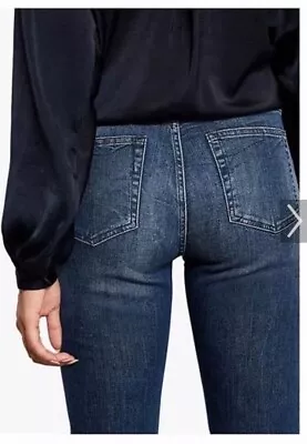 Mint Velvet Women’s Skinny Jeans Size 12L Dark Indigo • £5