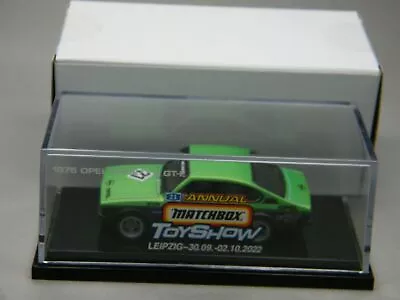 Matchbox MBX Superfast Opel Kadett C GT/E Green Leipzig Toy Fair 2022 1 Of 75 • $289.90