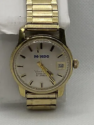 Men's Vintage 1960's Automatic Vantage 17 Jewels Watch.FREE SHIPPING. • $75