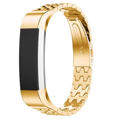 StrapsCo Stainless Steel Wrist Band Watch Strap Fitbit Alta Tracker • $68.35