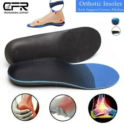 Plantar Fasciitis Arch Support Insoles Shoe Inserts Orthotic Flat Feet Foot Pain • $12.09