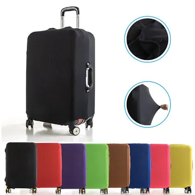 $18.99 • Buy Travel Luggage Cover Elastic Baggage Dust CoverSuitcase Case Travel Accessories