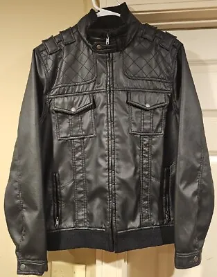 Men's Helix Black Coat Sz Large • $60