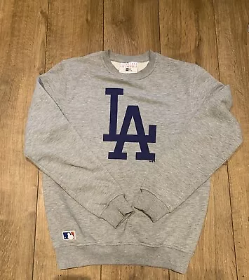 Mens New Era LA DODGERS Grey Sweatshirt Jumper Size Small In Great Condition. • £12.99