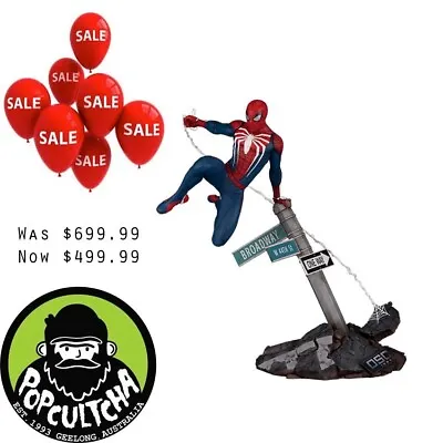 Marvel’s Spider-Man - Spider-Man Advanced Suit 1/6th Scale Diorama Statue  New  • $499.99