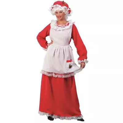 Christmas Mrs Santa Claus Adult Halloween Costume One Size Fits Most • $40.88