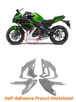 Precut Belly Fairing Insulation Mat Heatshield For Kawasaki Ninja 650R 2012-2016 • $19.90