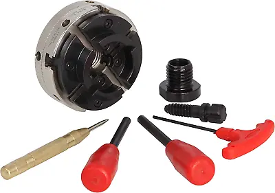 VINWOX SCR4-4 Wood Lathe Chuck 4-Jaw Self-Centering Chuck With 1 X8TPI Thread  • $66.96
