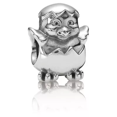 Genuine PANDORA Silver Easter Chick Charm S925 ALE Hatching Spring Chick Charm • £19.99