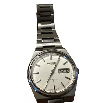 Vintage Men’s Seiko Automatic 17 Jewels 6309-8140 - WORKING - RARE  • $68