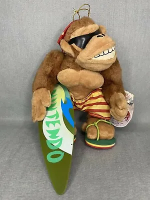 Rare Donkey Kong Funky Kong Surf Plush Vintage Banpresto 9  1995 Nintendo Doll • $188.88