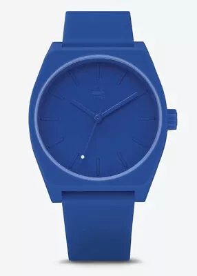 Adidas Process SP1 Blue Silicone Quartz Sports Unisex Watch Z103263 NIB • $39.99