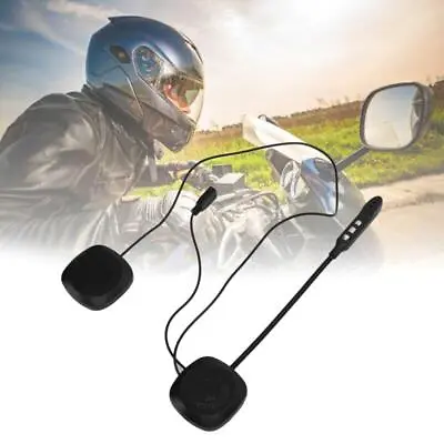 Wireless Motorcycle Helmet Headset Intercom Bluetooth 5.0 Stereo Speaker Mic • $9.99