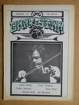 Dark Star Magazine. Issue 8. 1977. David Lindley Craig Chaquico Flamin' Groovi • £6.99