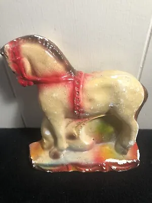 $9.74 • Buy Vintage Chalkware Carnival HORSE Figurine 5.5  X 6  