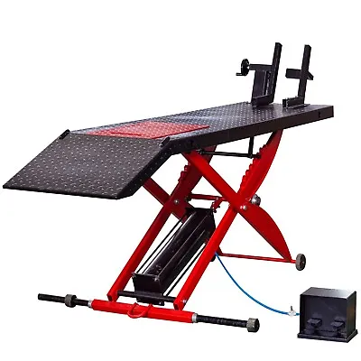 XK MJ200 1100LB Air Operated Motorcycle ATV Lift Table • $1229