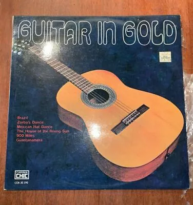 Guitar Solo And The Kay Webb Orchestra ‎– Guitar In Gold LP Vinyl Australia  • $19