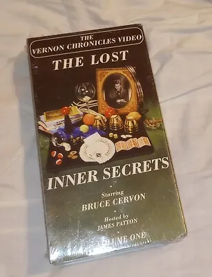 DAI VERNON VHS Lost Inner Secrets V1 Card Magic Bruce Cervon Out Of Print Sealed • $29.98