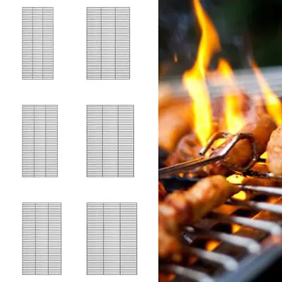 Stainless Steel Brick BBQ Griddle Replacement Grill Rack Net Mesh Barbecue Grids • £29.95