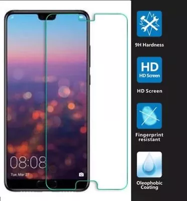  Tempered Glass Screen Protector For Huawei P20 Pro Phone • £2.99