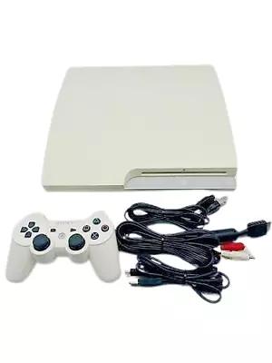 Sony PlayStation 3 PS3 160GB Classic White CECH-3000A Game Console Region Free • $274.02