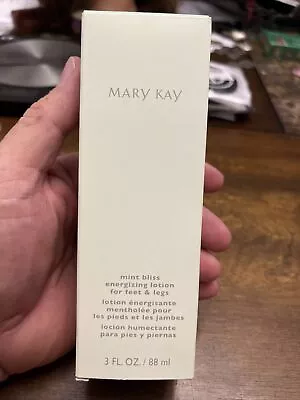 New Mary Kay Mint Bliss Energizing Lotion For Feet & Legs 3.0 Oz. • $9.99