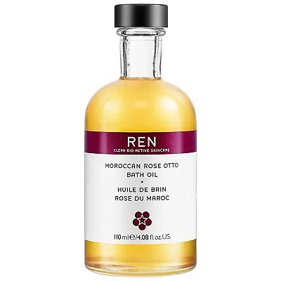 £47.10 • Buy REN Clean Skincare Moroccan Rose Otto Bath Oil 4.08 Fl Oz