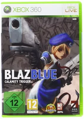 BlazBlue - Calamity Trigger - (Microsoft Xbox 360) (UK IMPORT) • $10.87