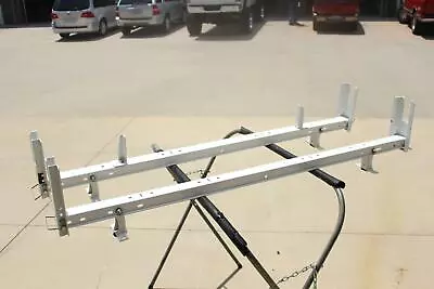 Kargomaster Work 60'l Cargo Van Roof Storage Crossbar Rack Set Adjustable Mount • $204.11